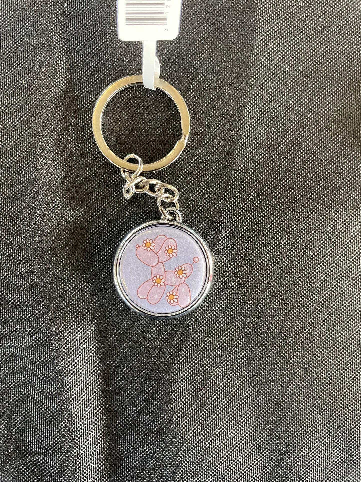 Double-Sided Pet Keychain - Balloon Dog