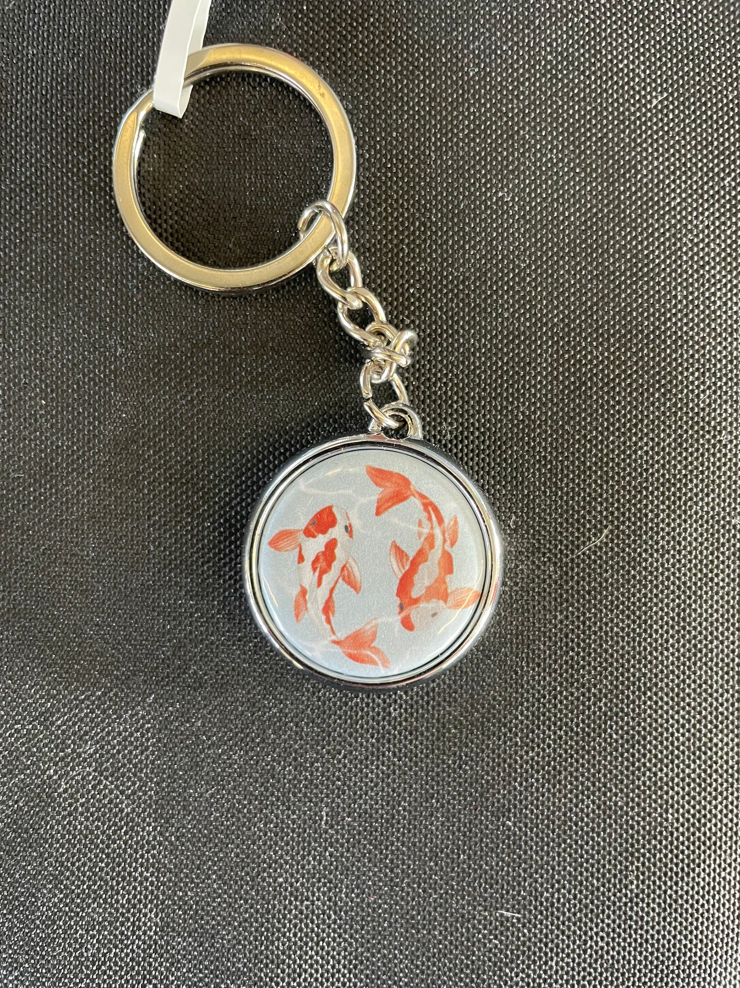 Double-Sided Pet Keychain - Koi Fish