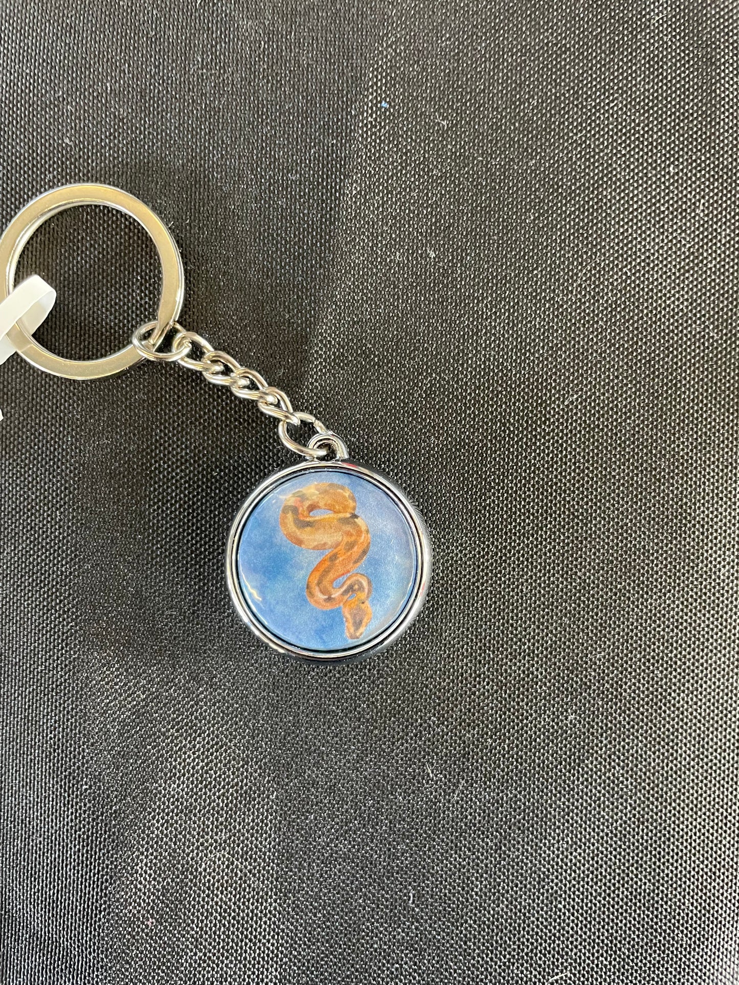 Double-Sided Pet Keychain - Python
