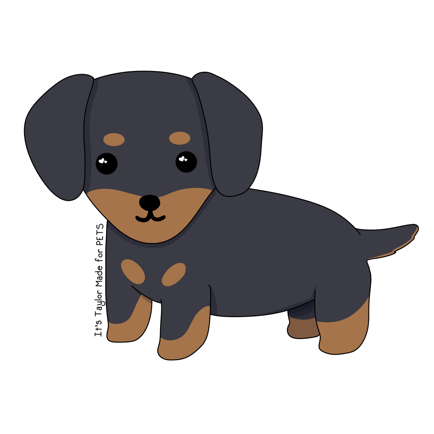 Dachshund 3” Sticker