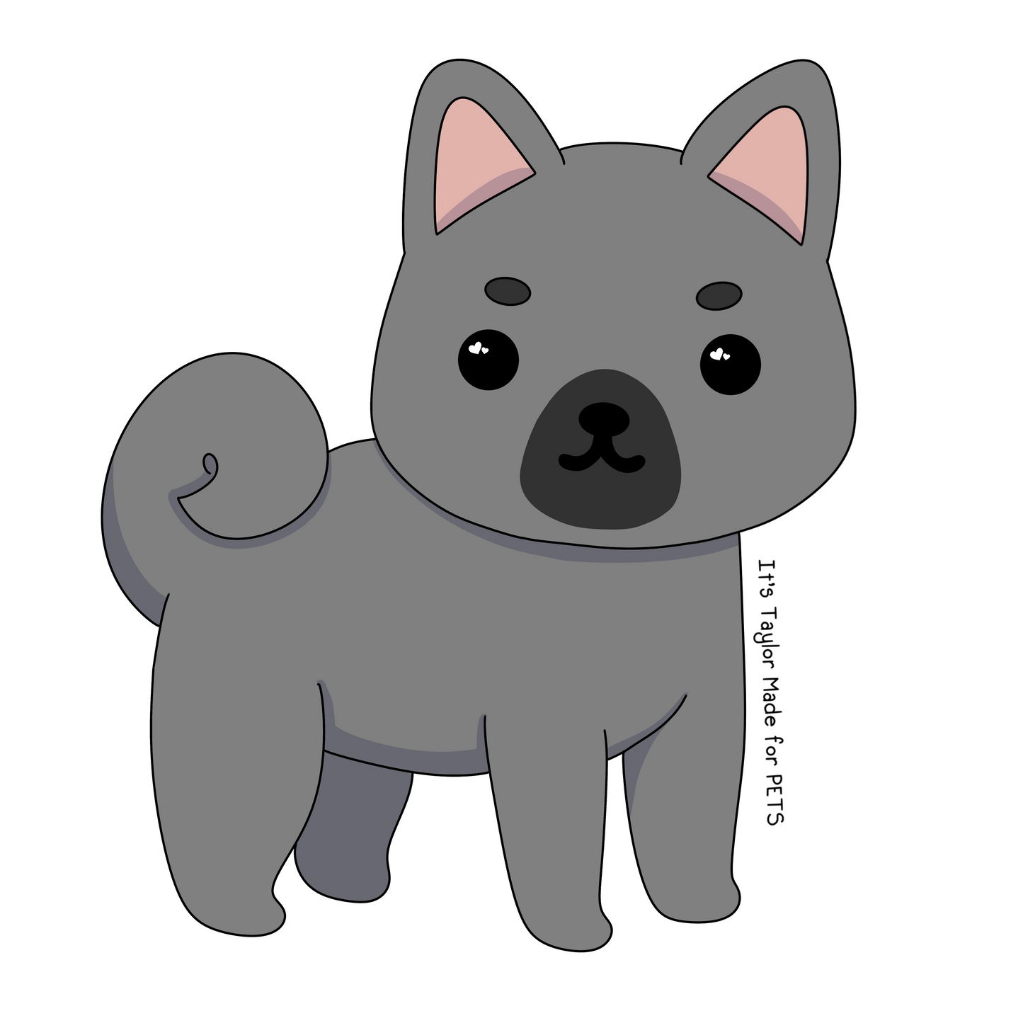 Akita 3” Sticker