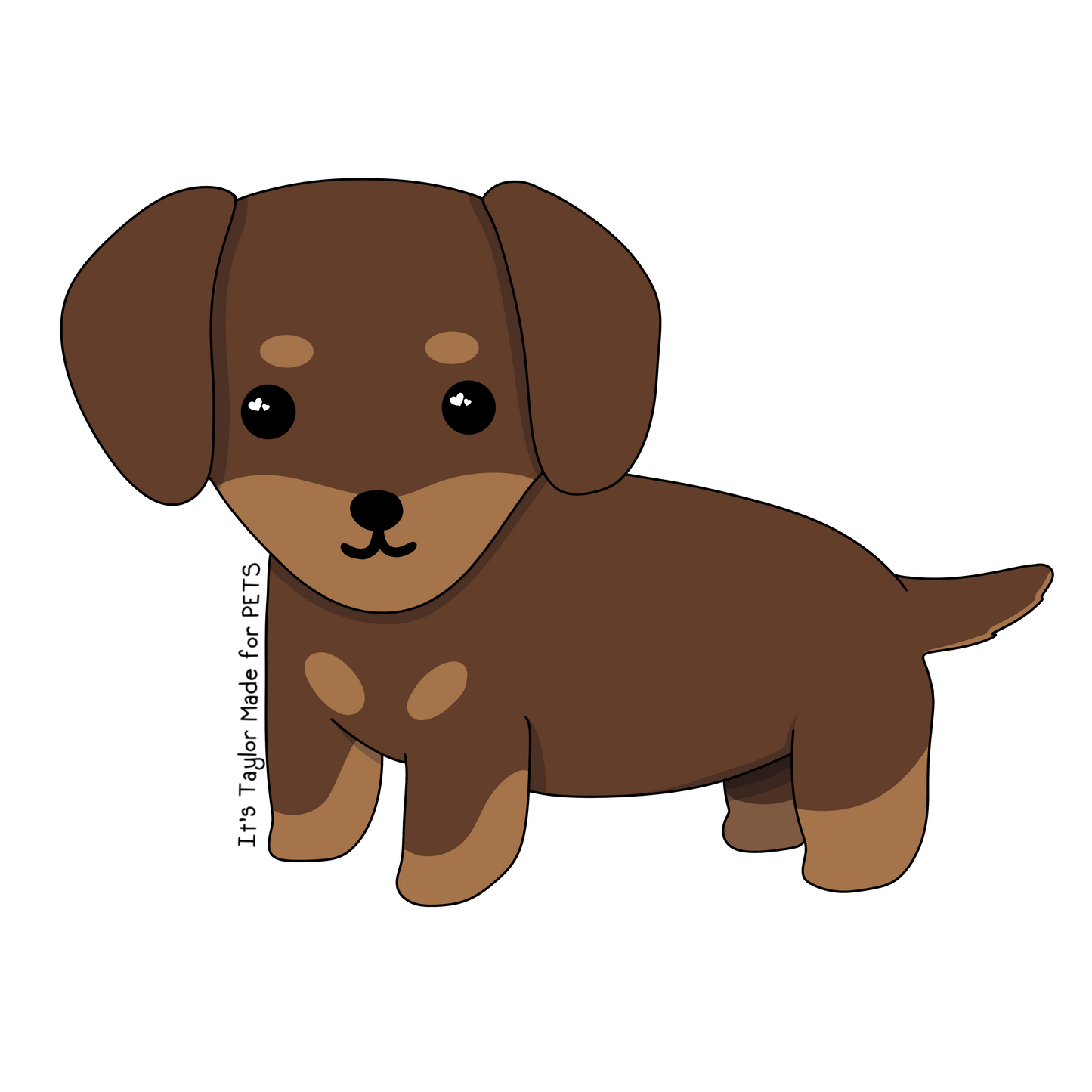 Dachshund 3” Sticker