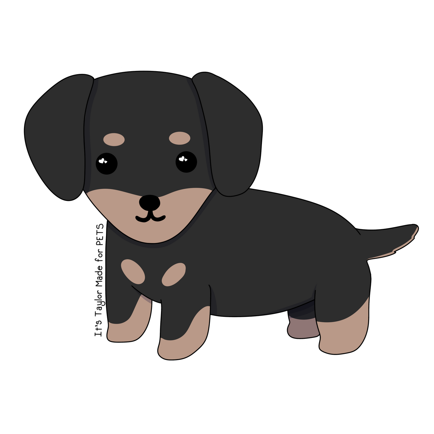 Dachshund 3” Sticker