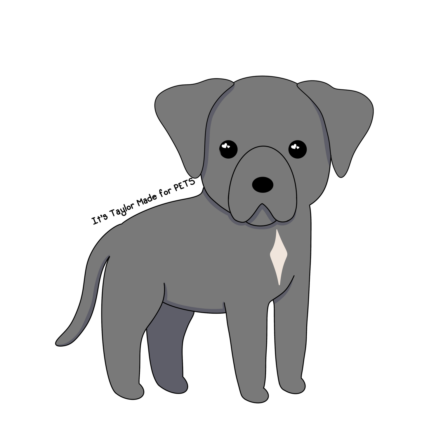 Great Dane 3” Sticker