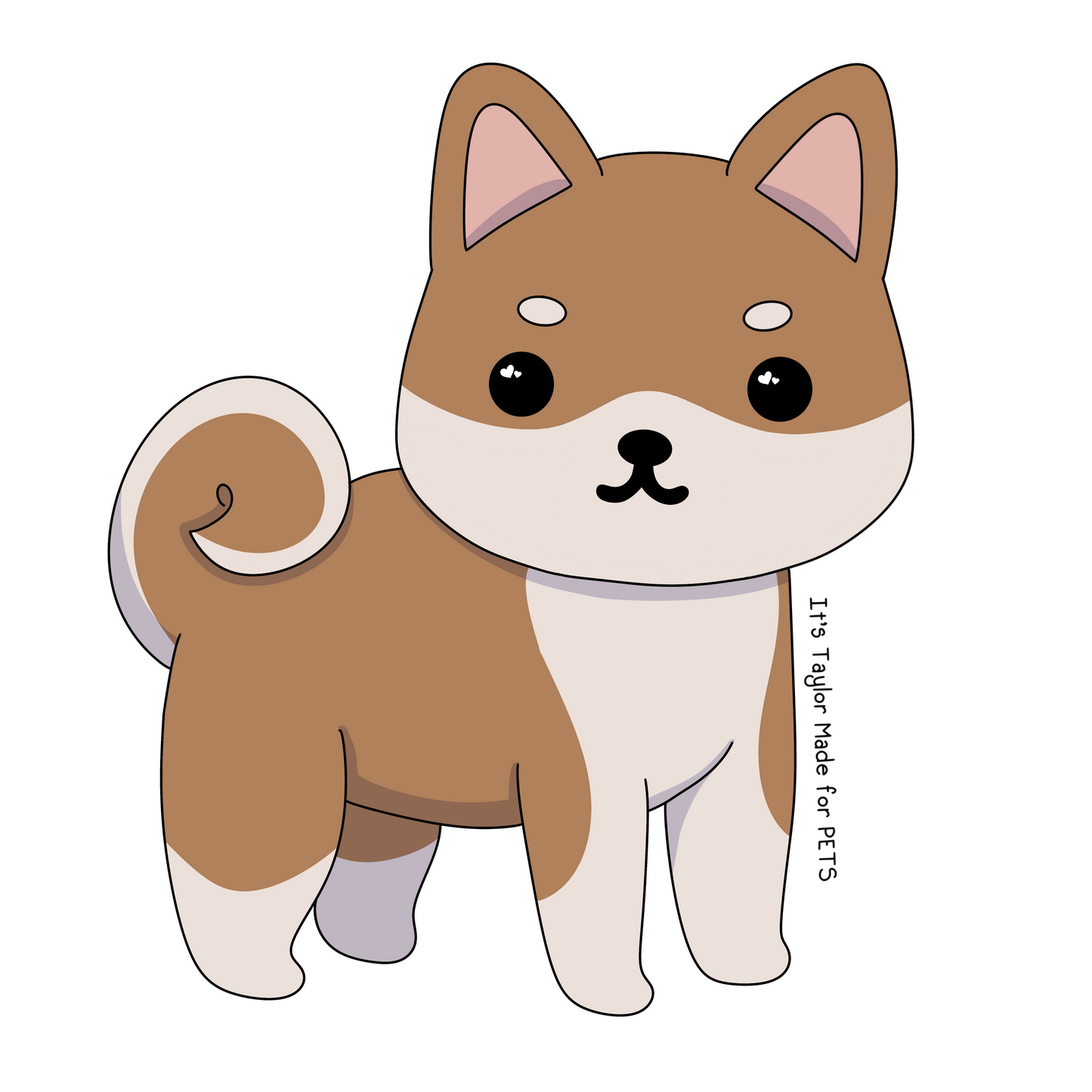 Akita 3” Sticker