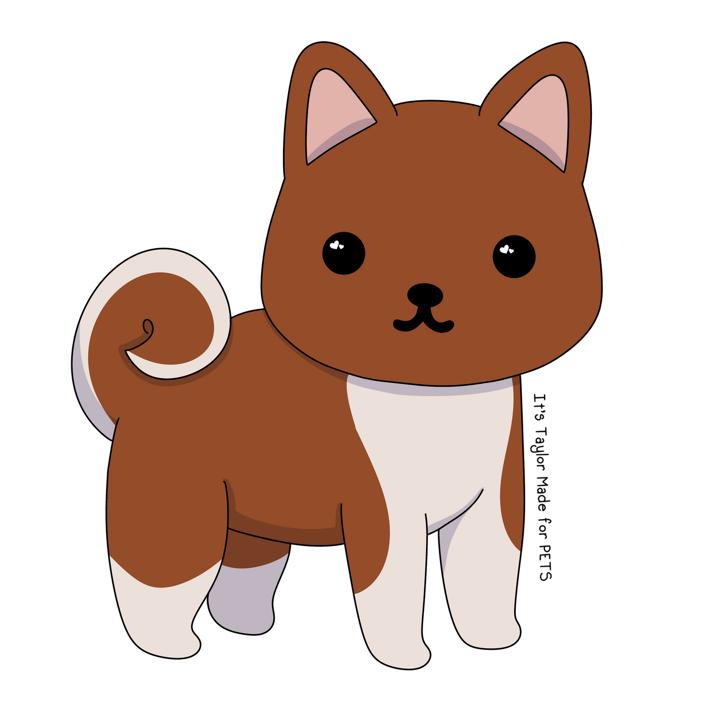 Akita 3” Sticker