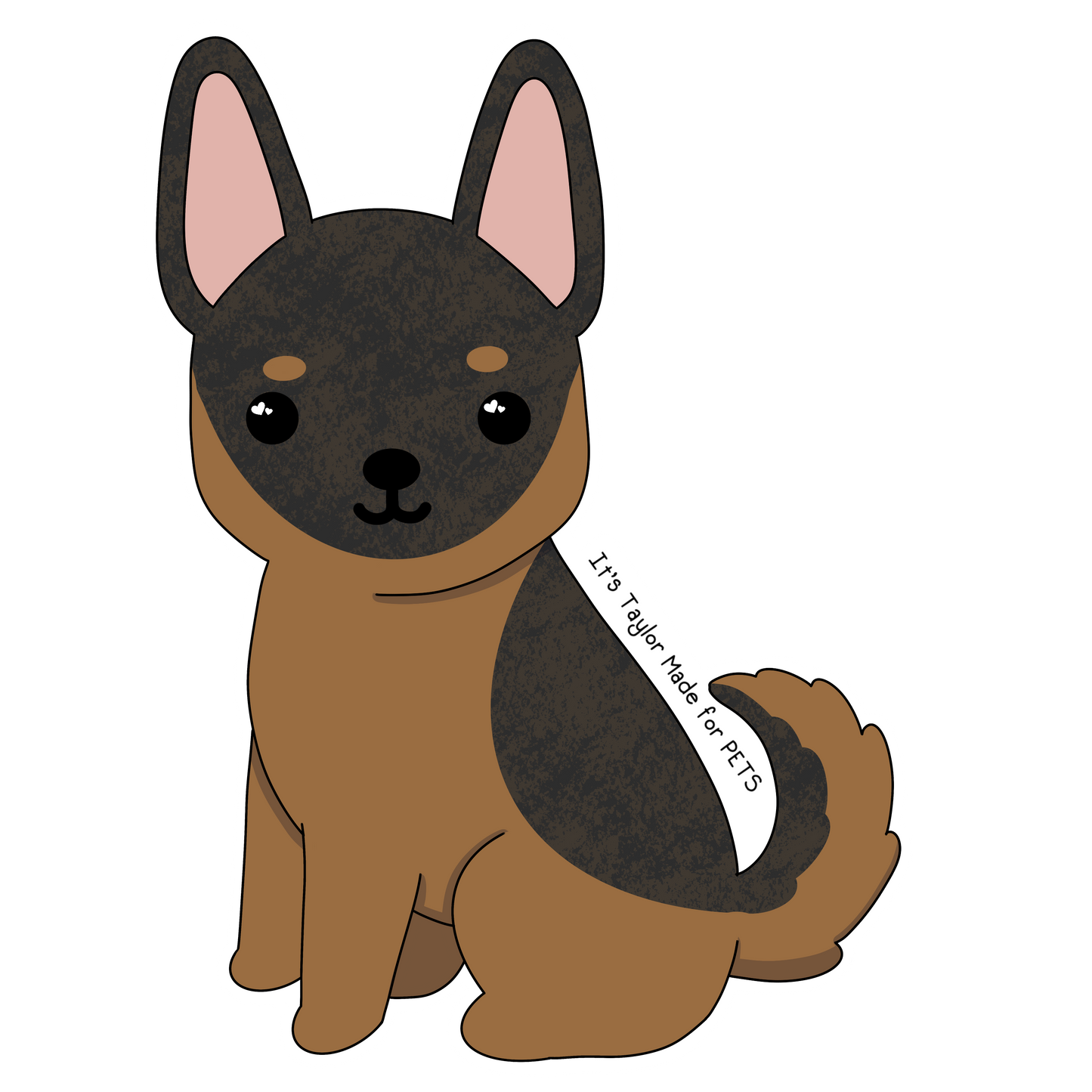 German Shepherd 3” Sticker