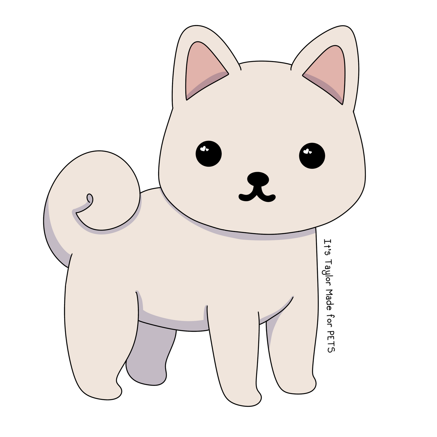 Akita 3” Sticker