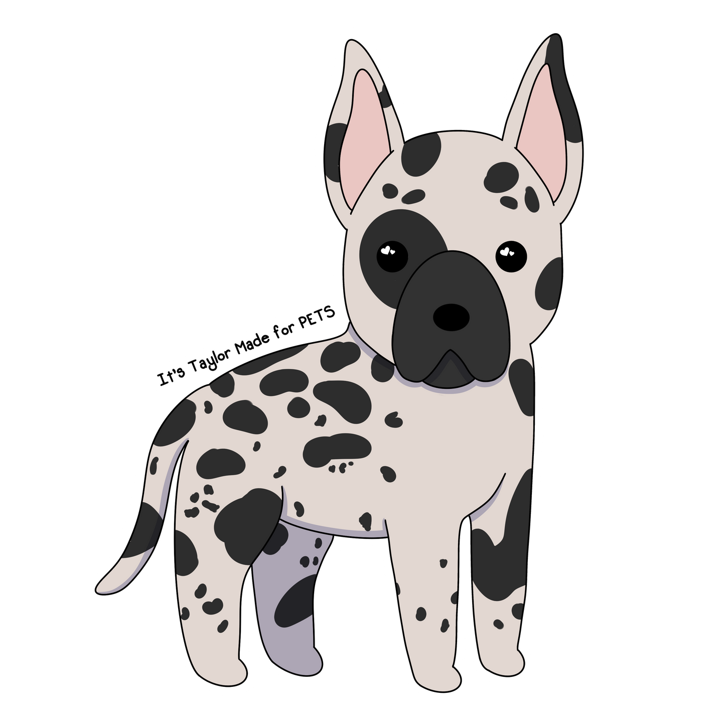 Great Dane 3” Sticker