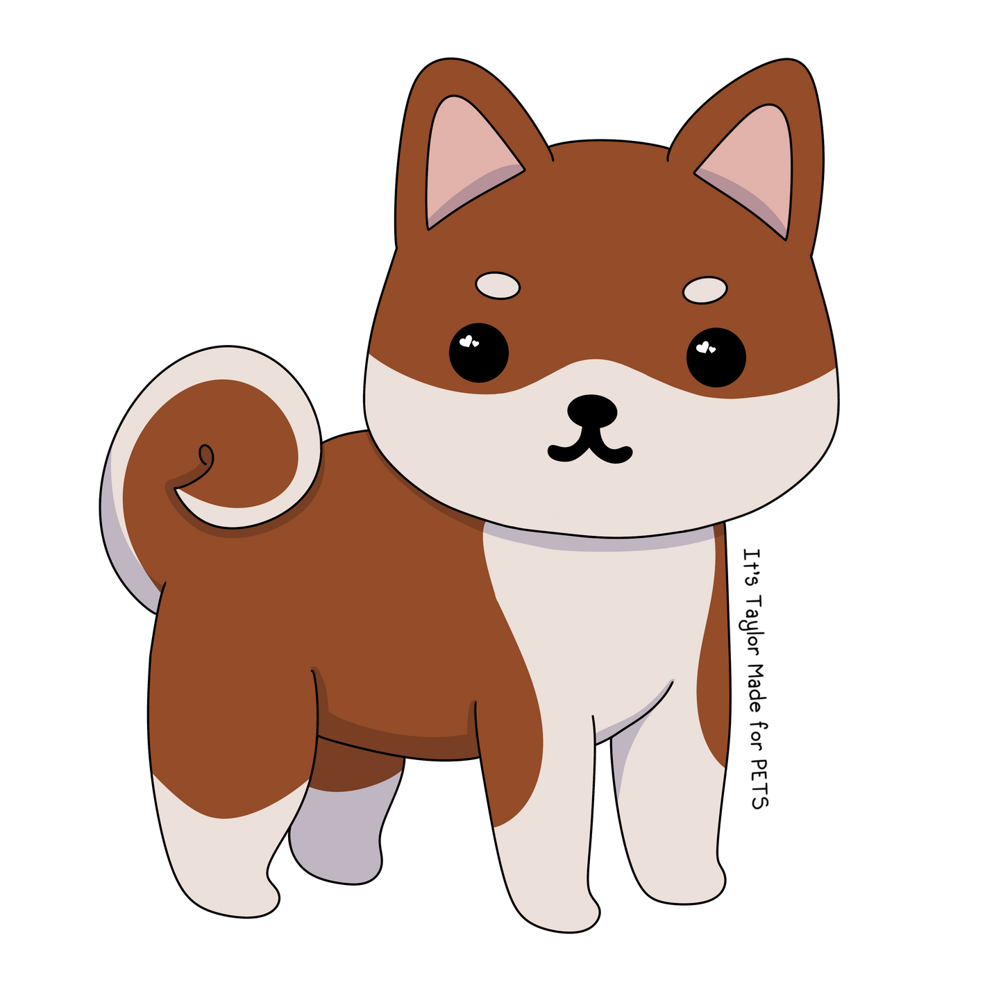 Akita 3” Sticker