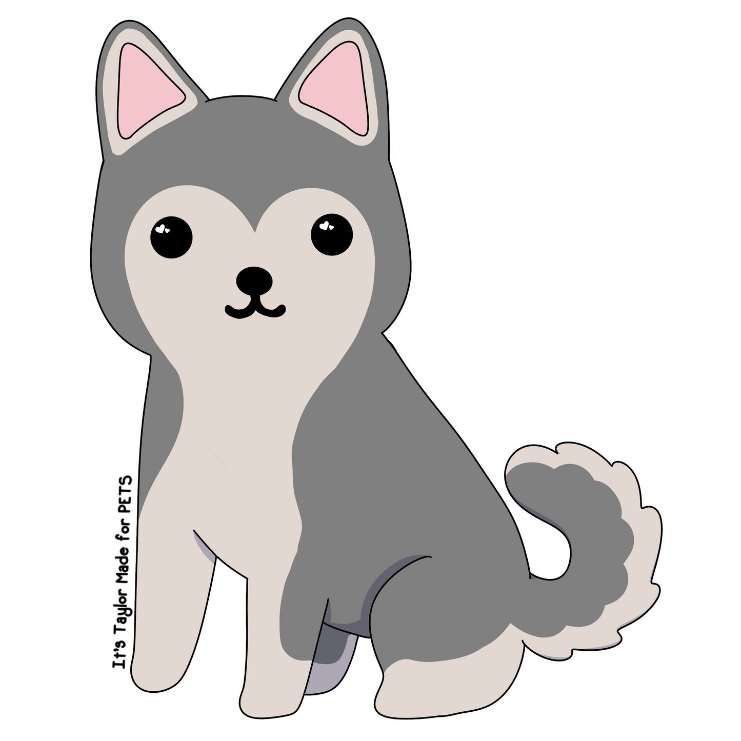 Husky 3” Sticker