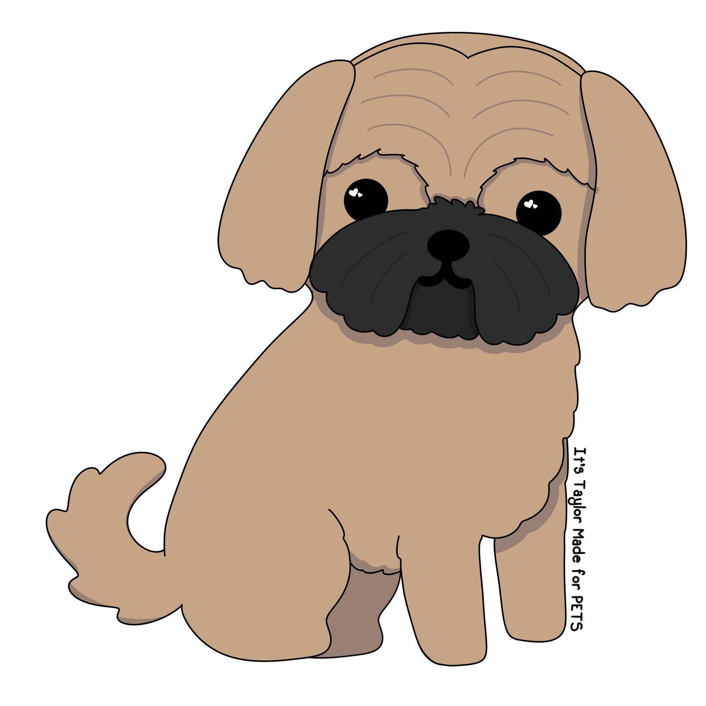 Shih Tzu 3” Sticker