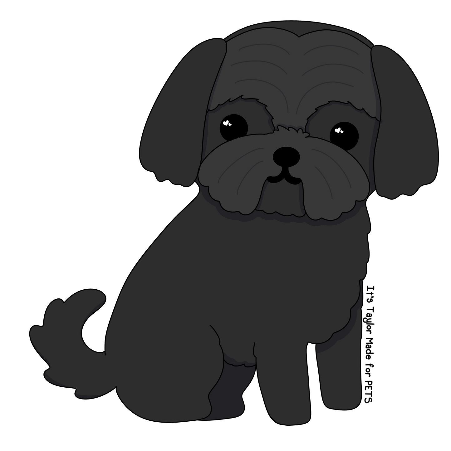 Shih Tzu 3” Sticker