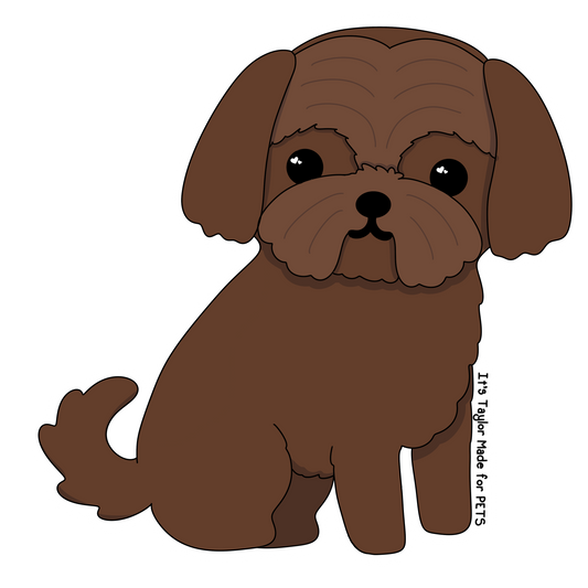 Shih Tzu 3” Sticker