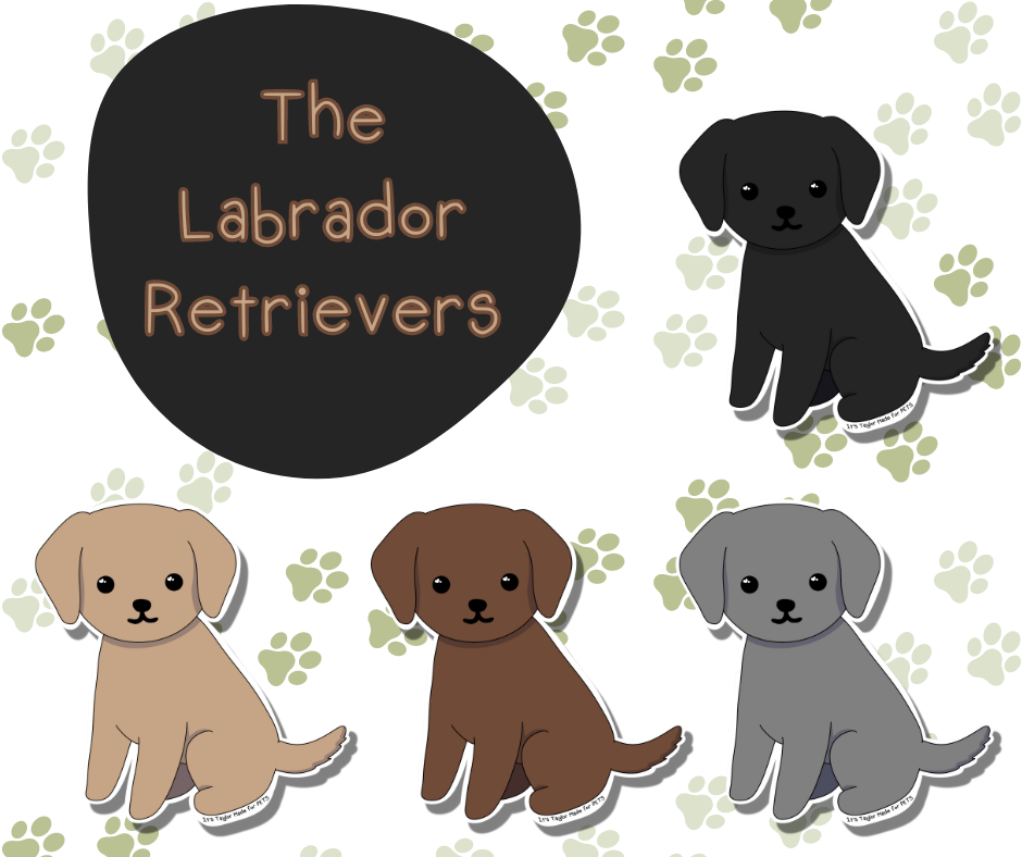 Labrador Retriever 3” Sticker