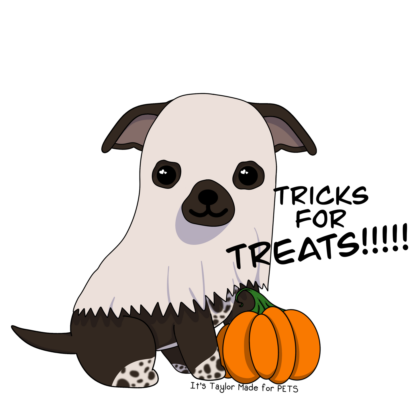 Tricks for Treats 3” Sticker