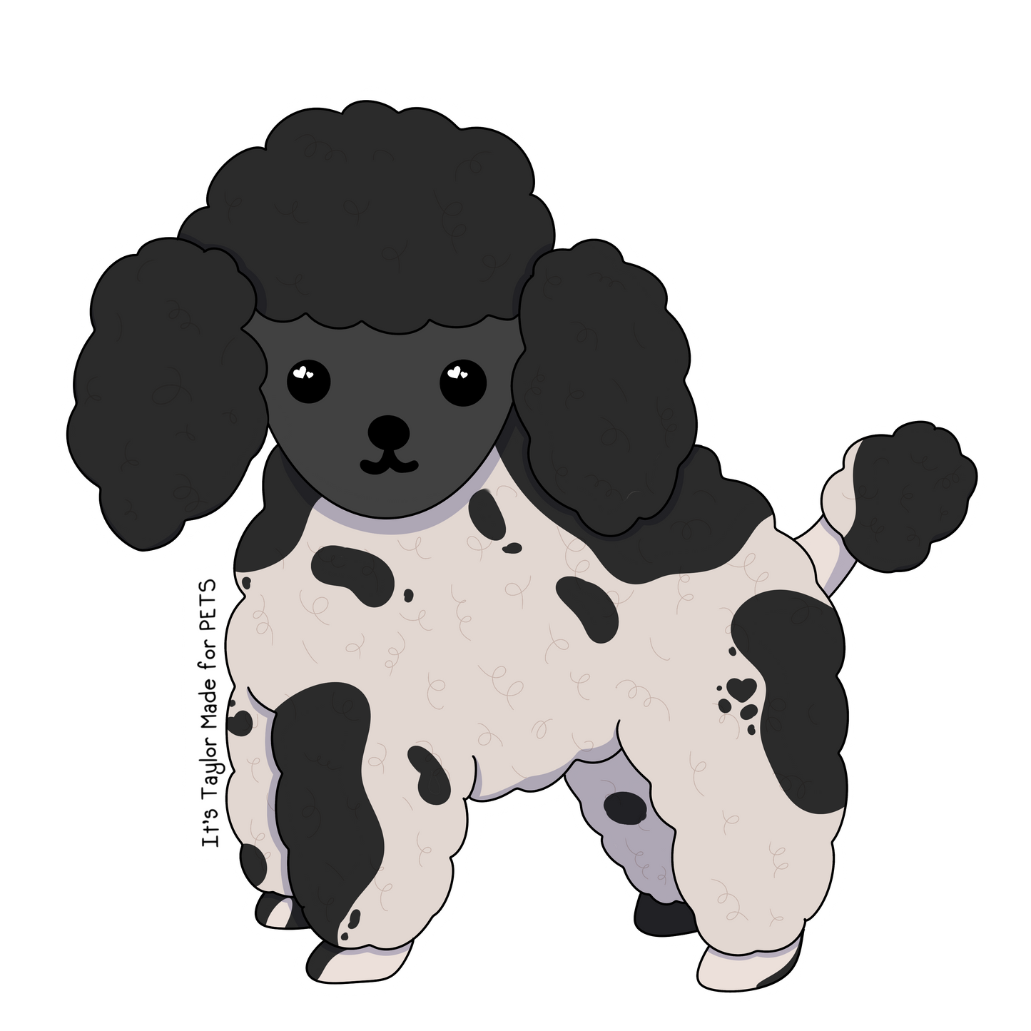 Poodle 3” Sticker