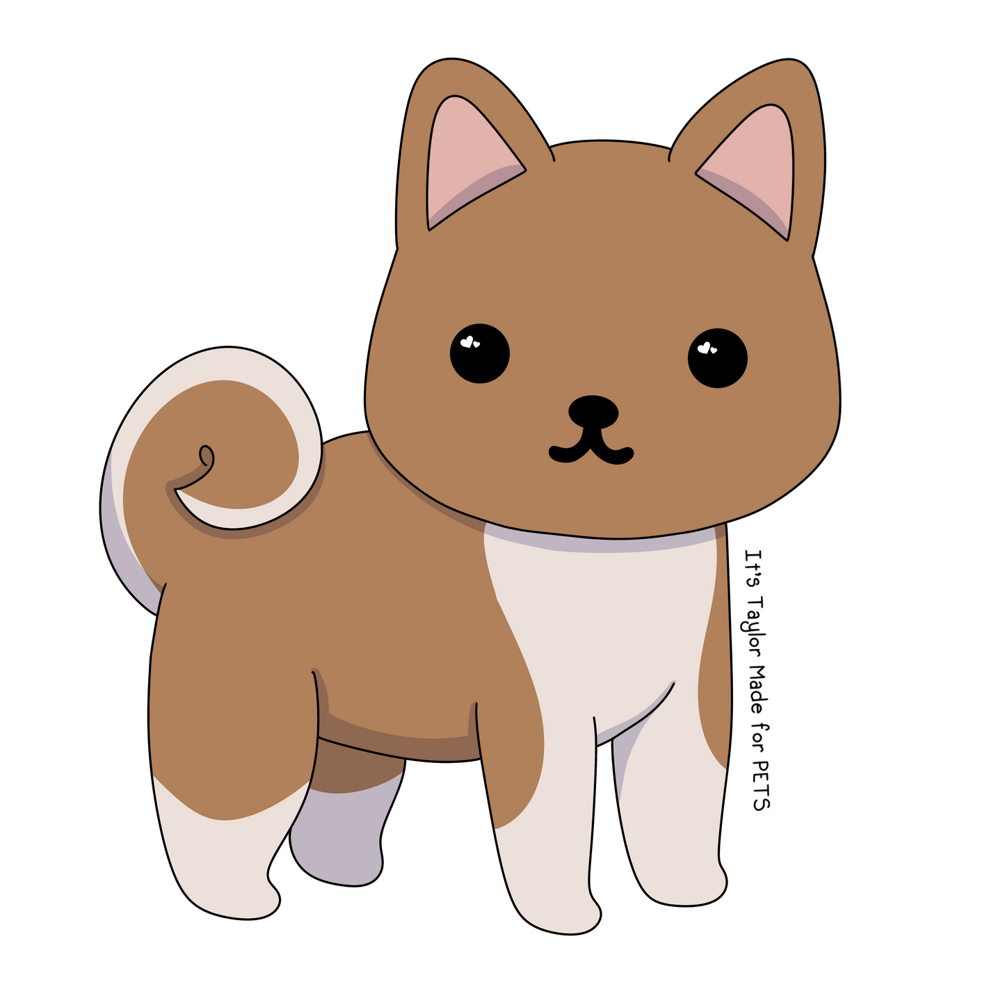 Akita 3” Sticker