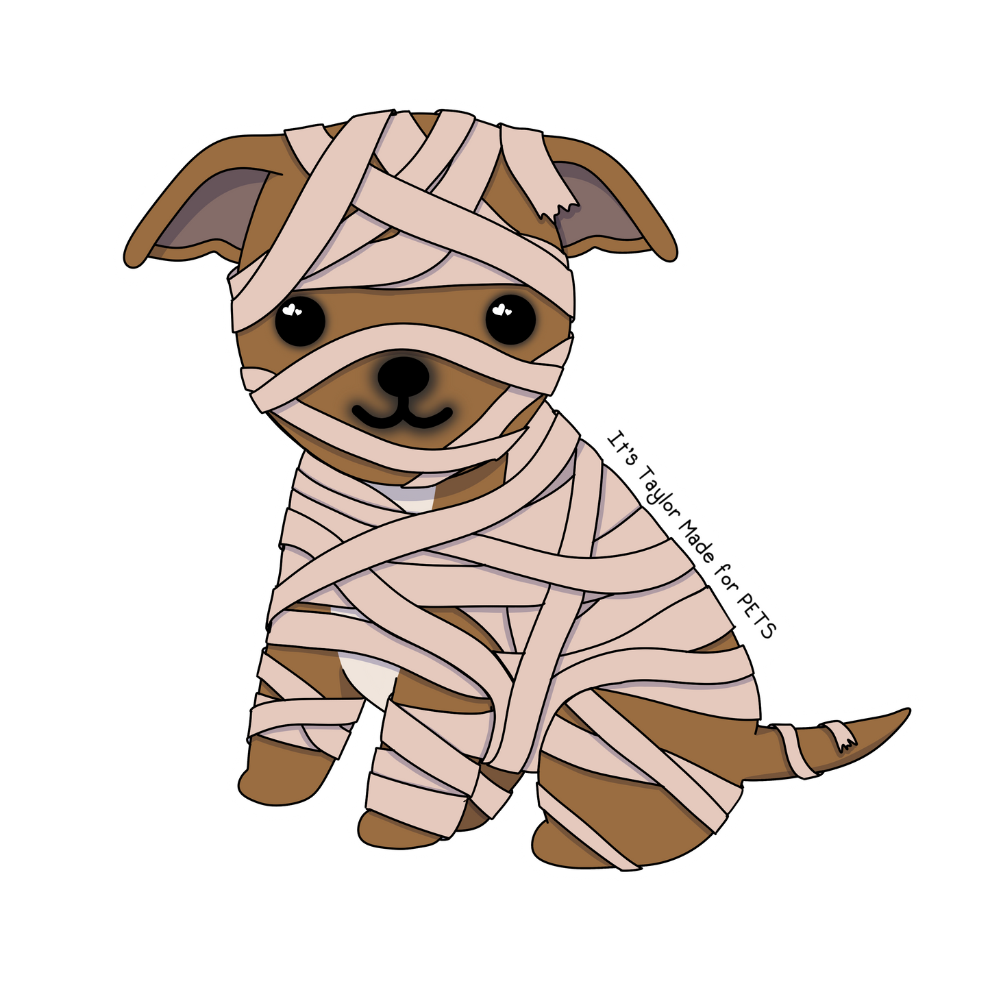 Mummy Mutt 3” Sticker