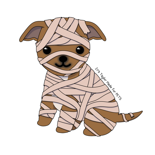 Mummy Mutt 3” Sticker