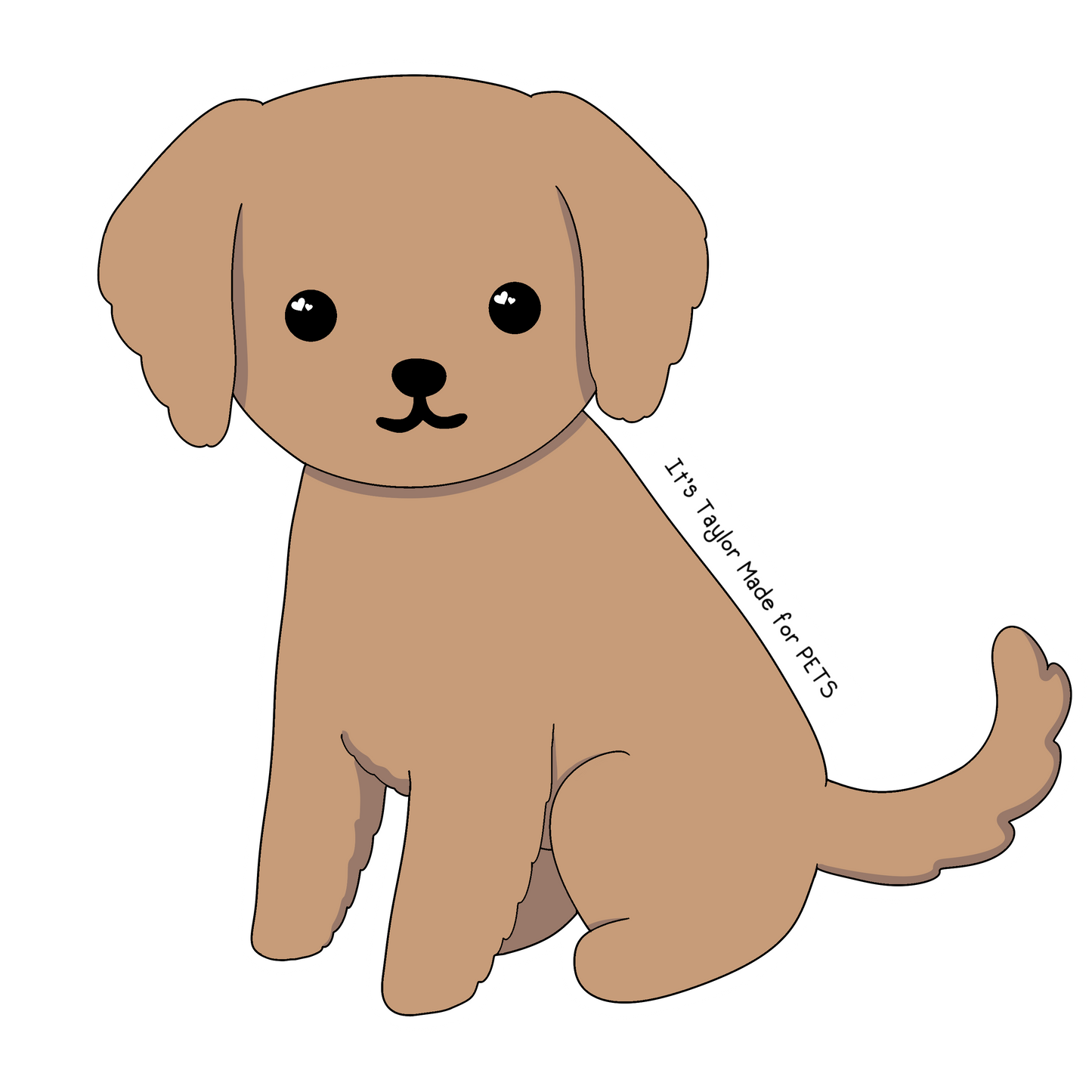 Golden Retriever 3” Sticker