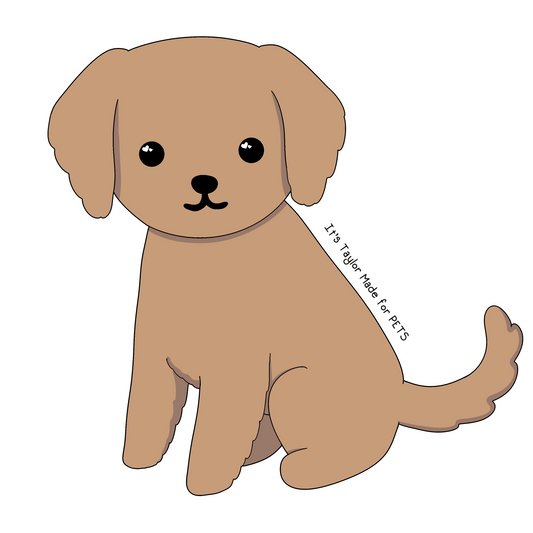 Golden Retriever 3” Sticker