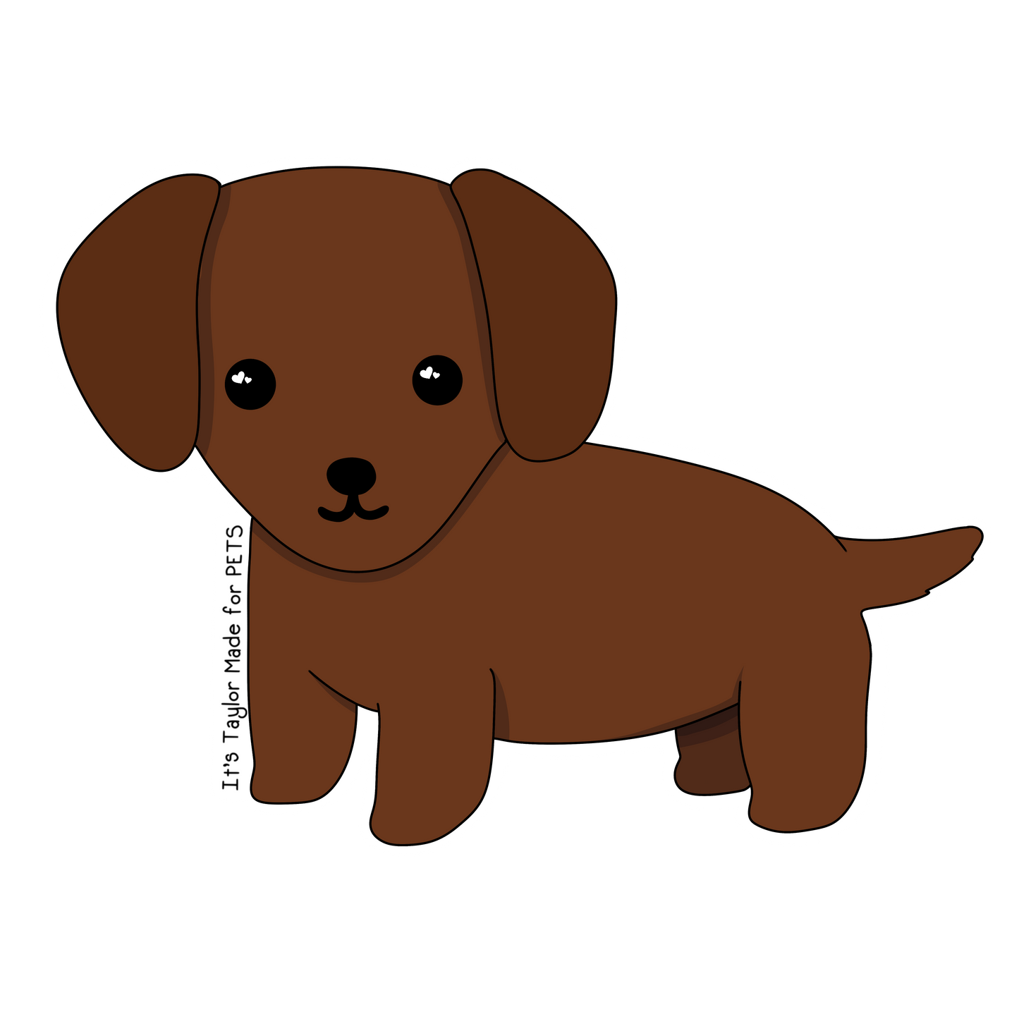 Dachshund 3” Sticker