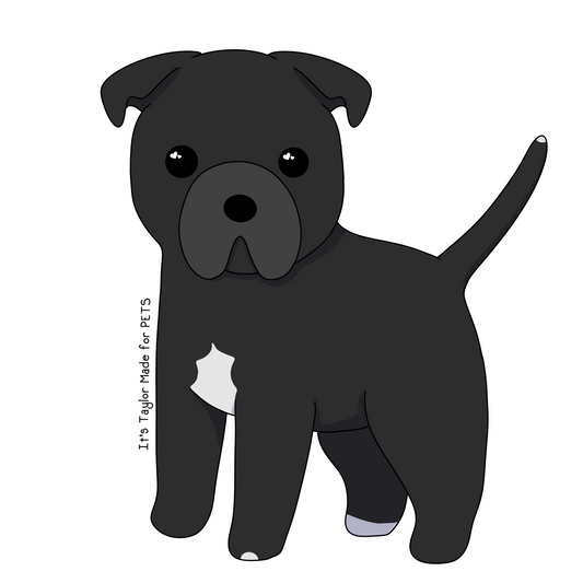 American Staffordshire Terrier 3” Sticker