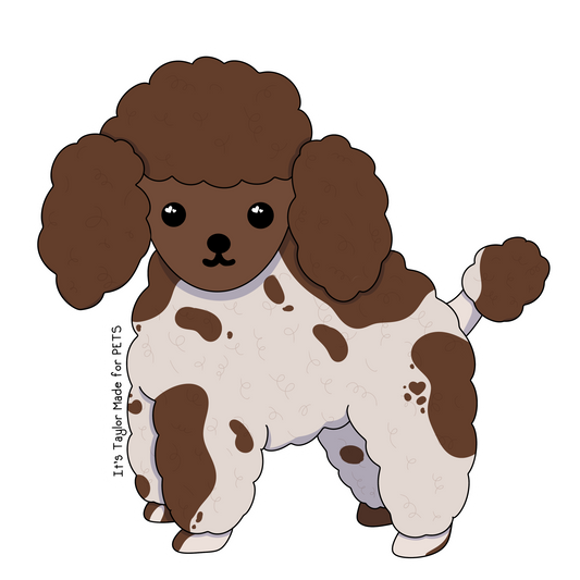 Poodle 3” Sticker