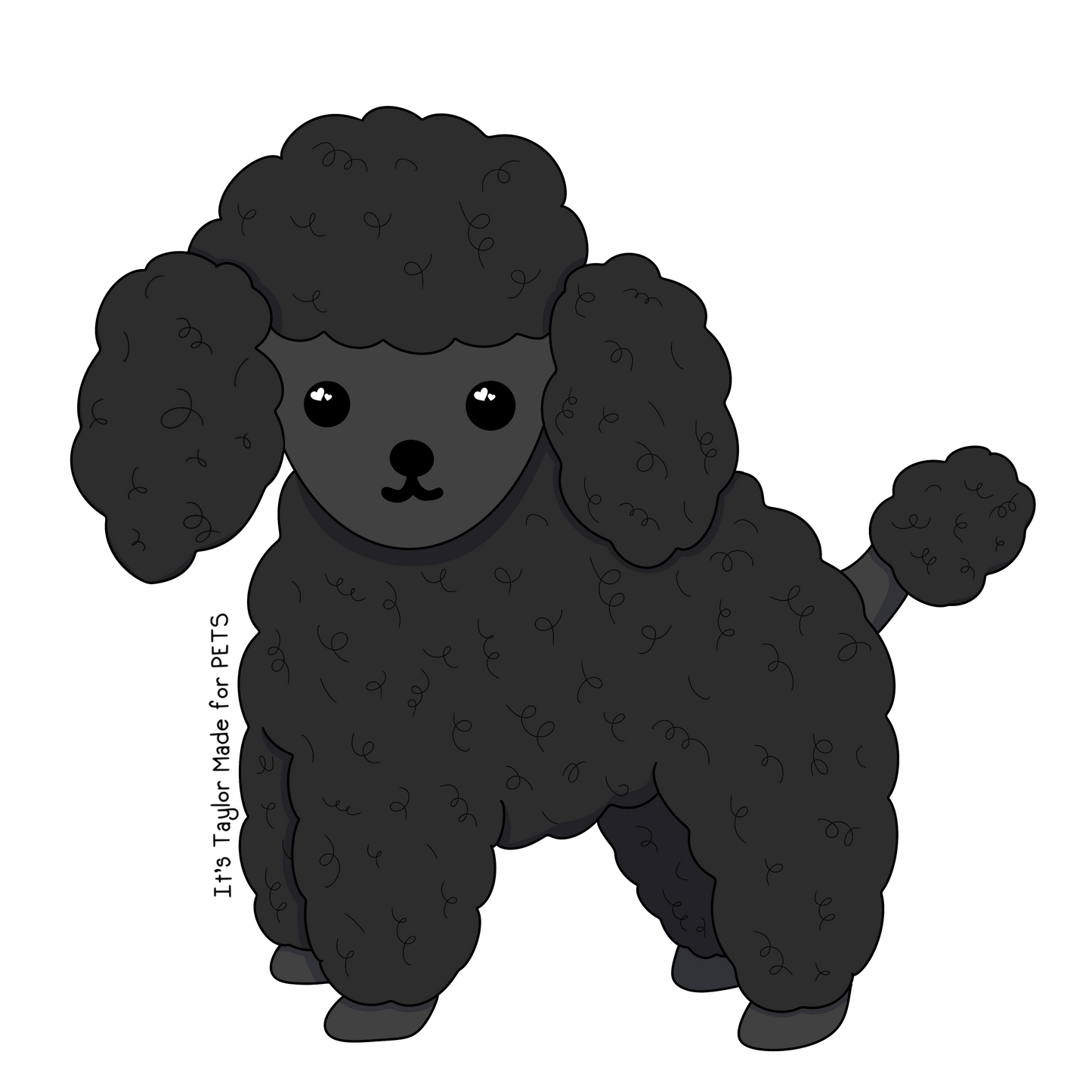 Poodle 3” Sticker