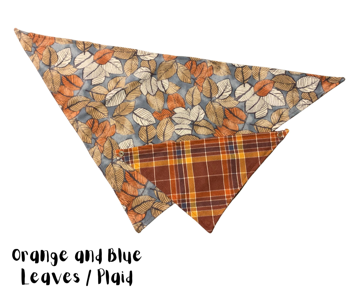 Standard Flannel Pet Bandanna - Autumn Hues