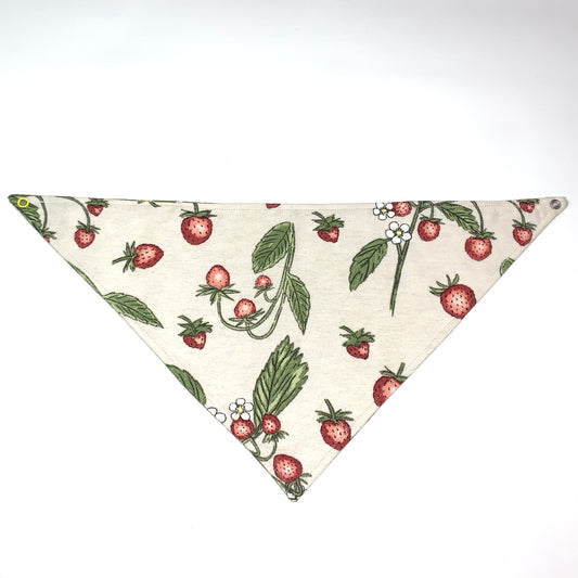 Standard Flannel Pet Bandanna - Berry Blossom